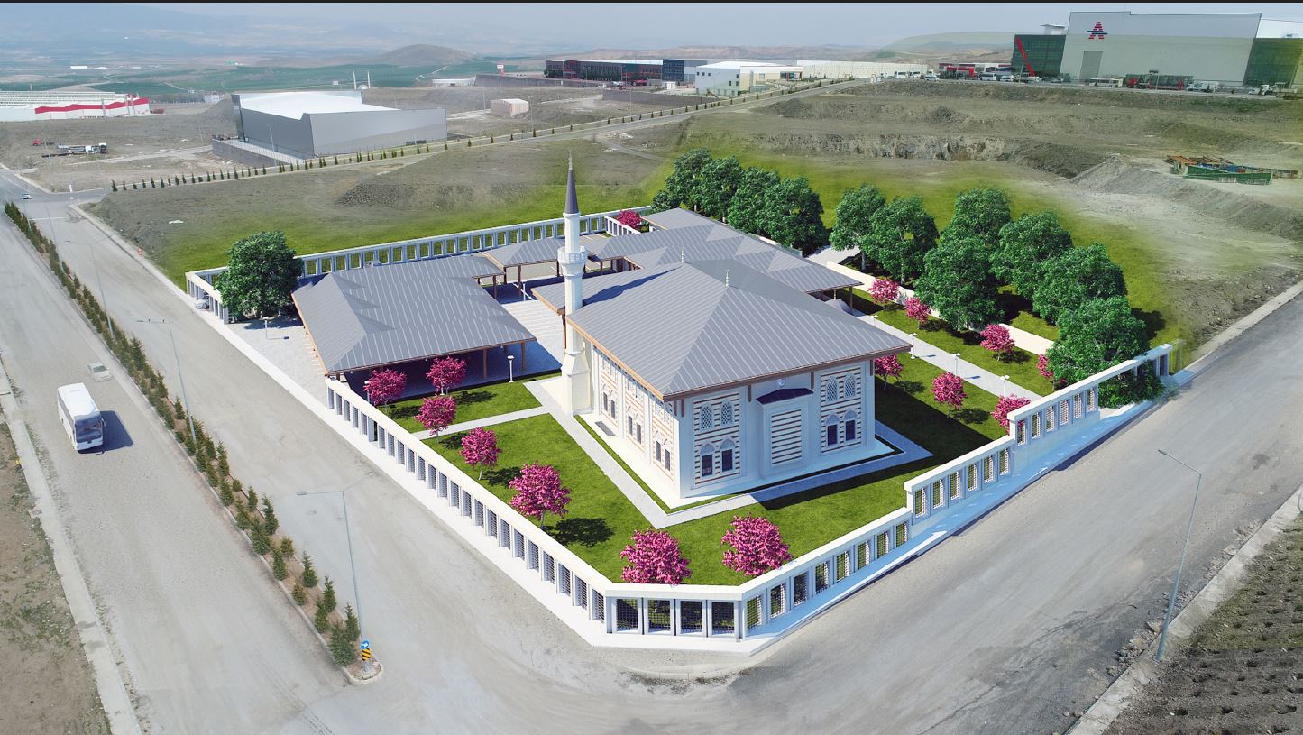 Bölgemizde yapımına başlanan Cami hk.