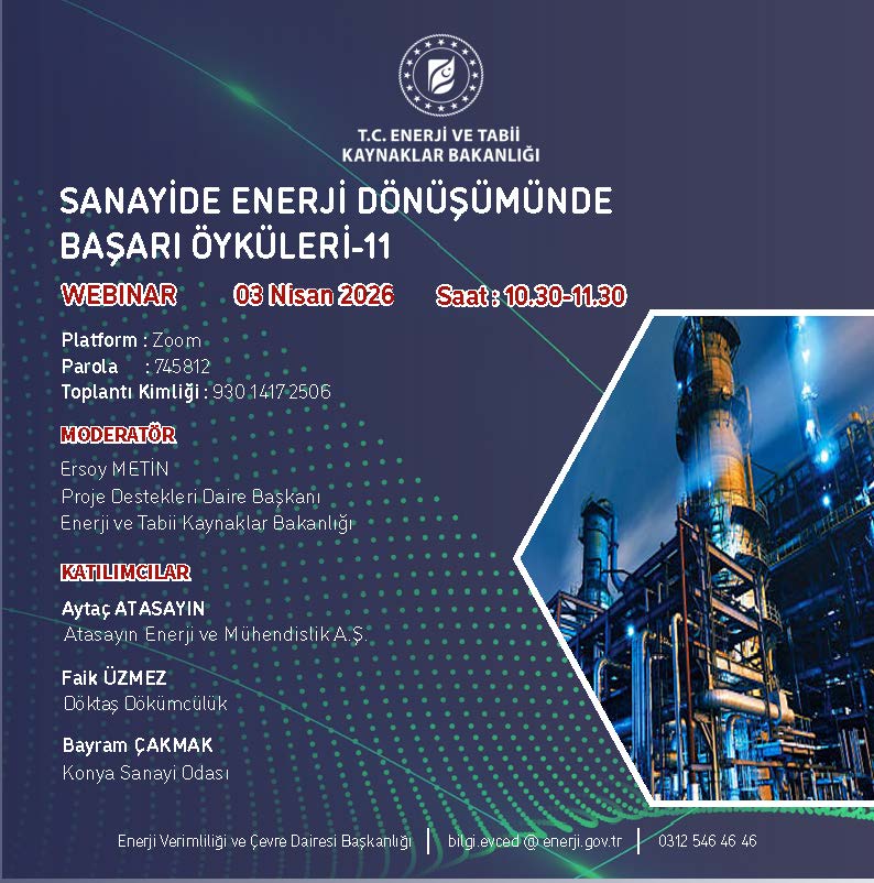 Enerji Verimliliği Webinarı