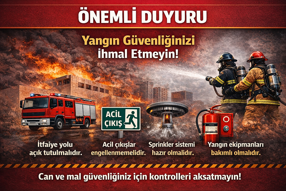 Yangın Tedbirleri Hk.