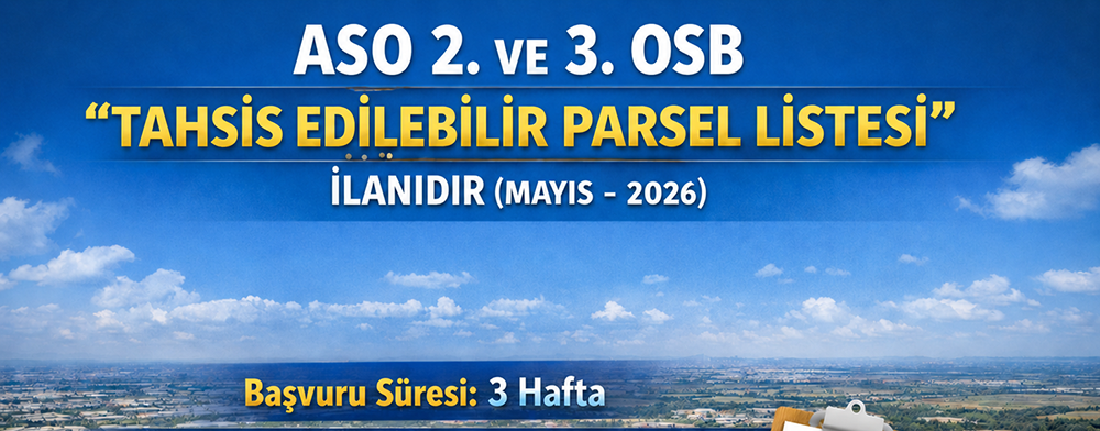 TAHSİS EDİLEBİLİR PARSEL LİSTESİ (MAYIS-2026)