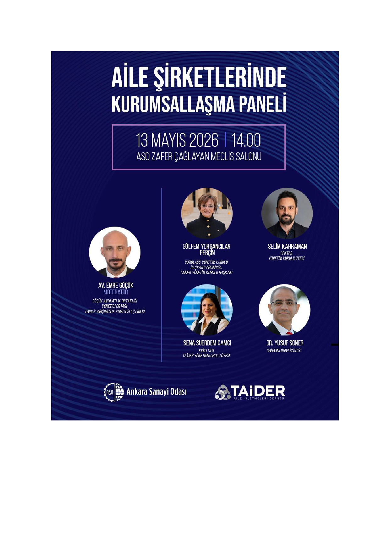 Aile Şirketlerinde Kurumsallaşma Paneli