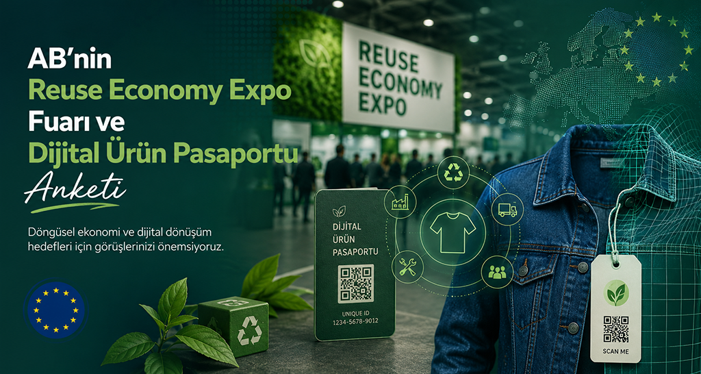 AB nin Reuse Economy Expo Fuarı ve Dijital Ürün Pasaportu Anketi