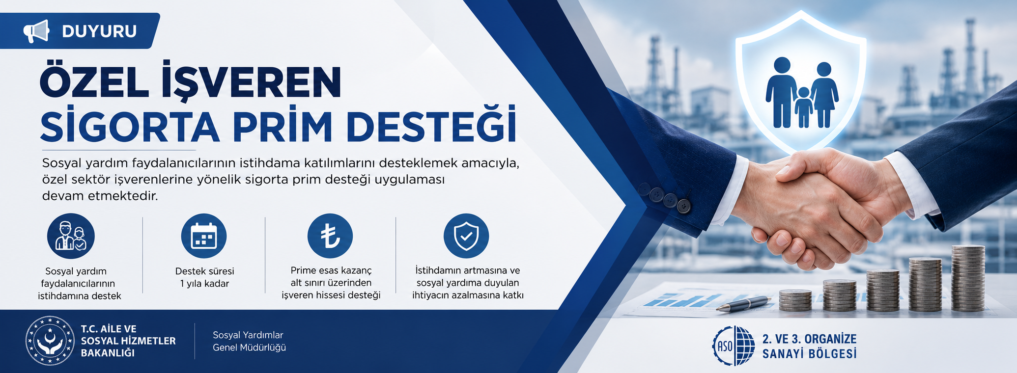 Özel İşveren Sigorta Prim Desteği