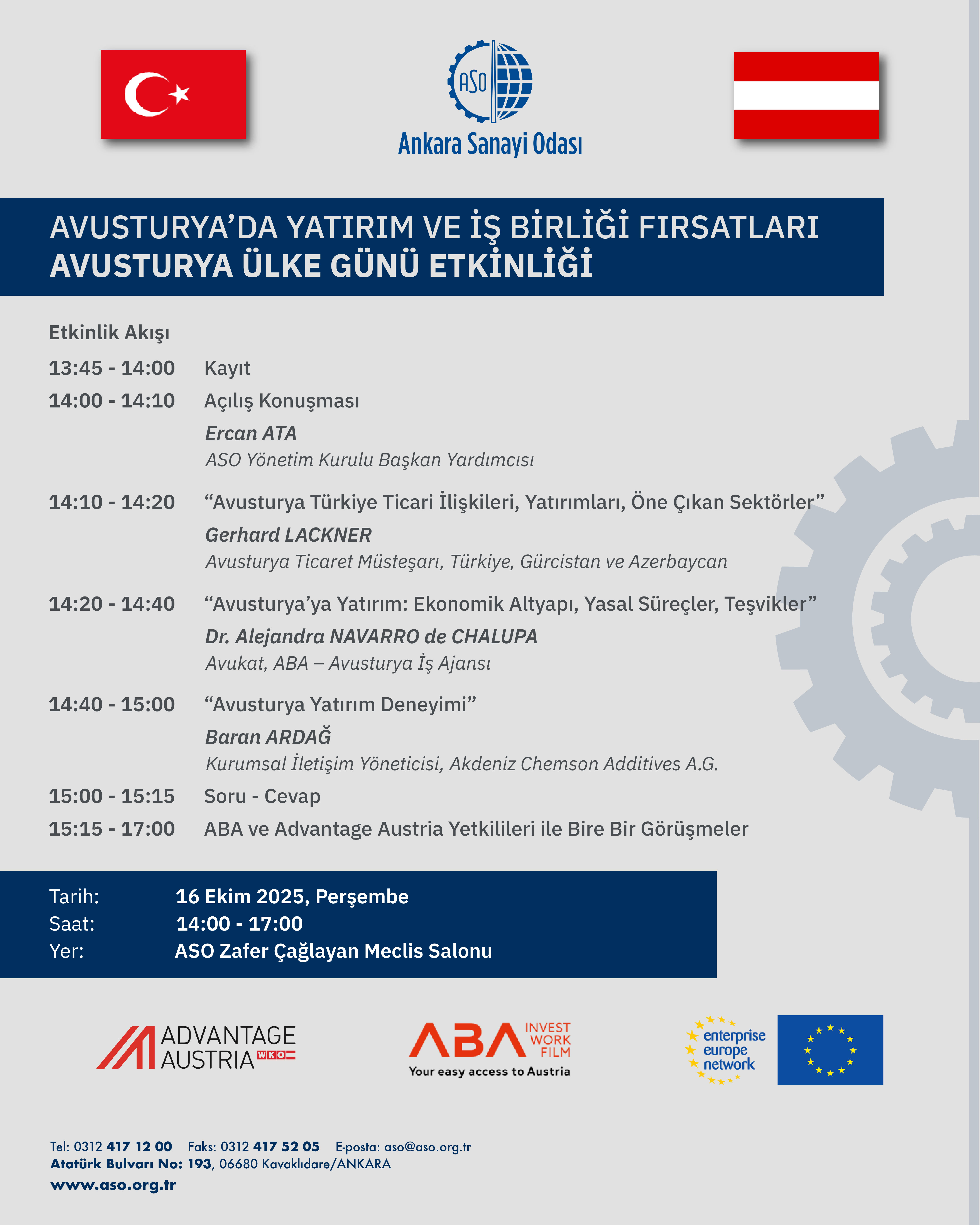 Avusturya Ülke Günü Etkinliği