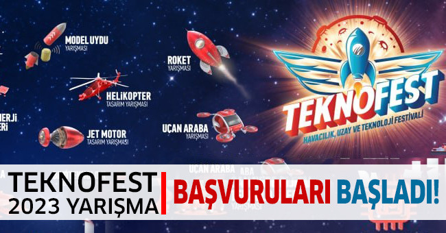 TEKNOFEST 2023 BAŞVURULARI BAŞLADI
