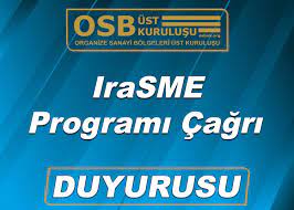 IraSME Programı Çağrı Duyurusu